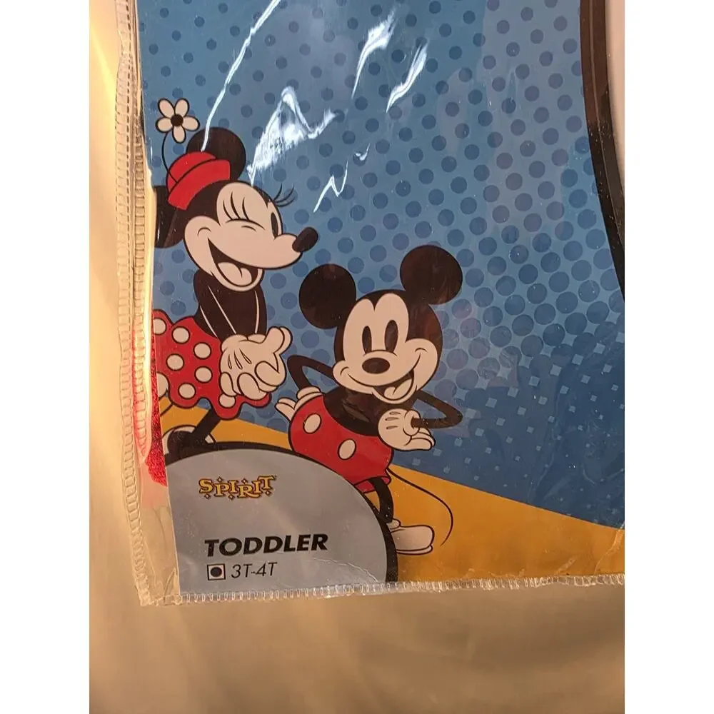 Disney Mickey Mouse Toddler 3T- 4T Jumpsuit Halloween Costume Trick Or Treat